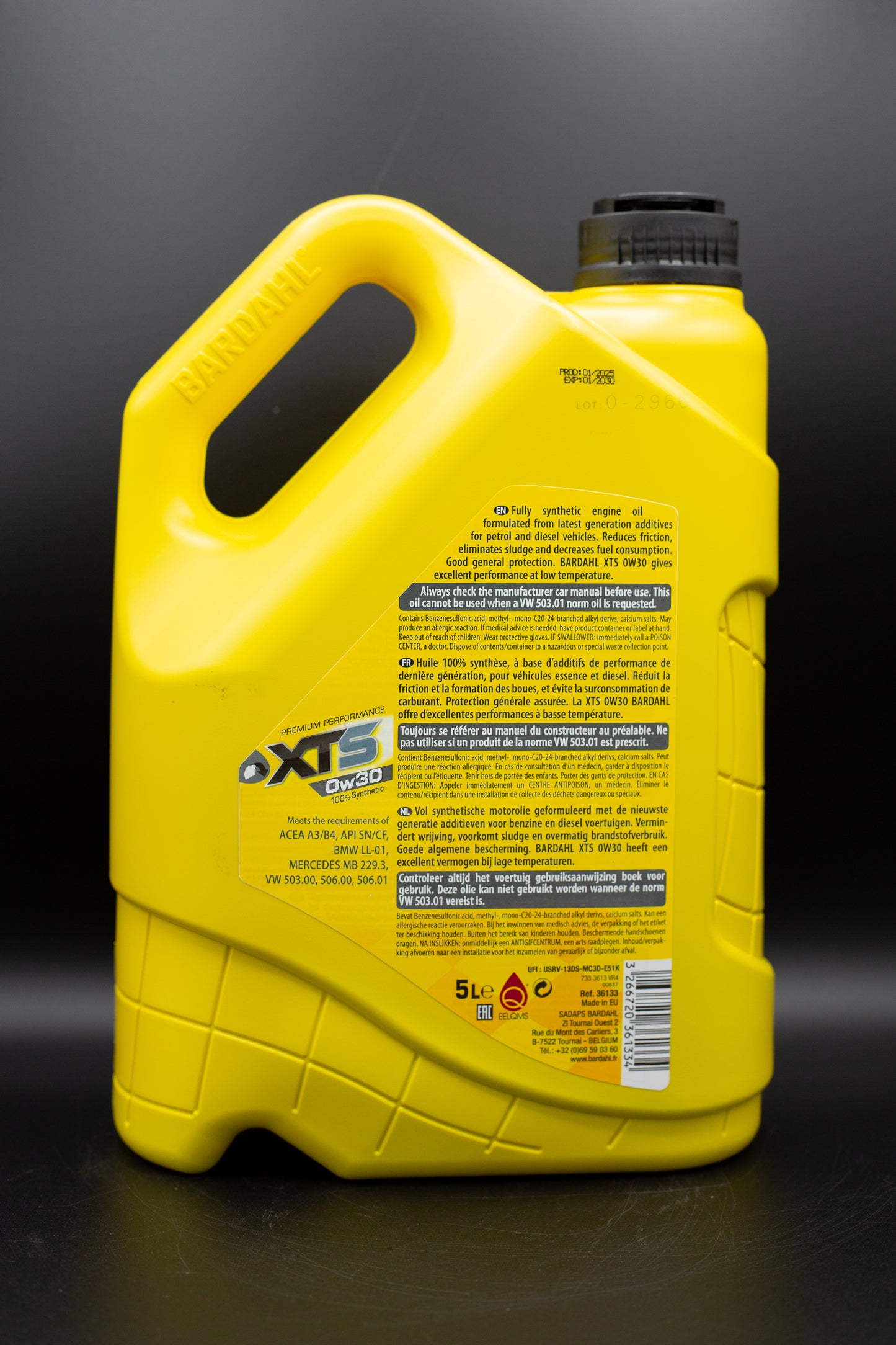 Bardahl XTS OW30 - 100% Synthetic Engine Oil