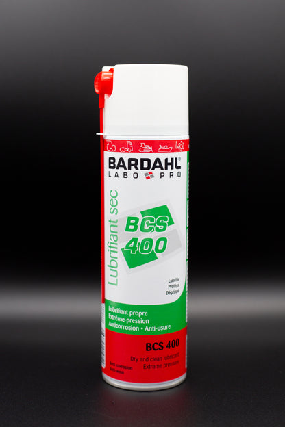 Bardahl BCS 400 – Dry Multipurpose Synthetic Lubricant 500ml