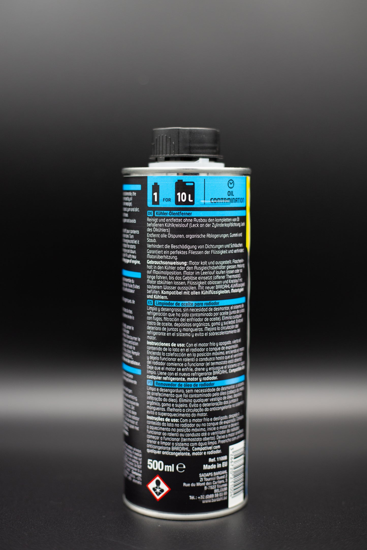 Bardahl Radiator Oil Remover 500ml