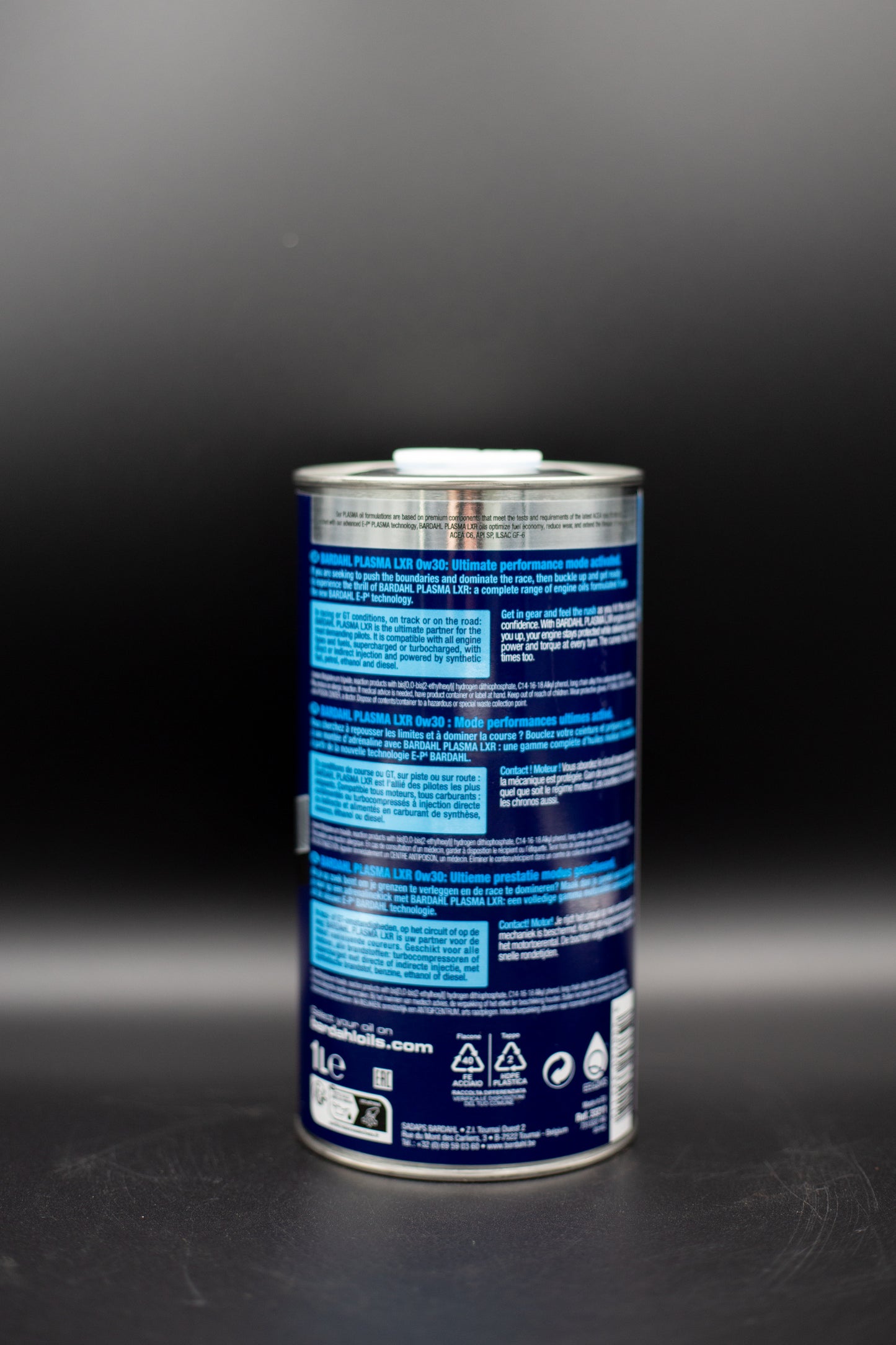 PLASMA LXR OW-30 Fully Synthetic Sustainable Engine Oil