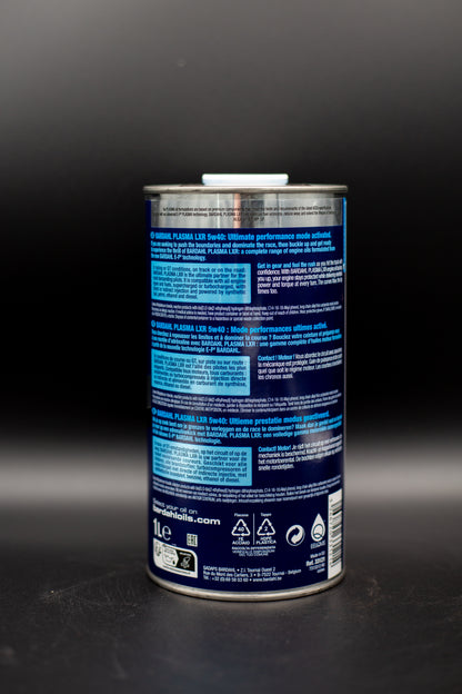 PLASMA LXR 5W-40 Fully Synthetic Sustainable Engine Oil