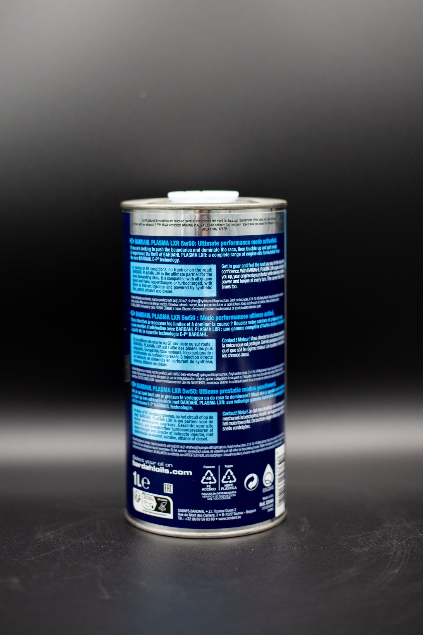 PLASMA LXR 5W-50 Fully Synthetic Sustainable Engine Oil