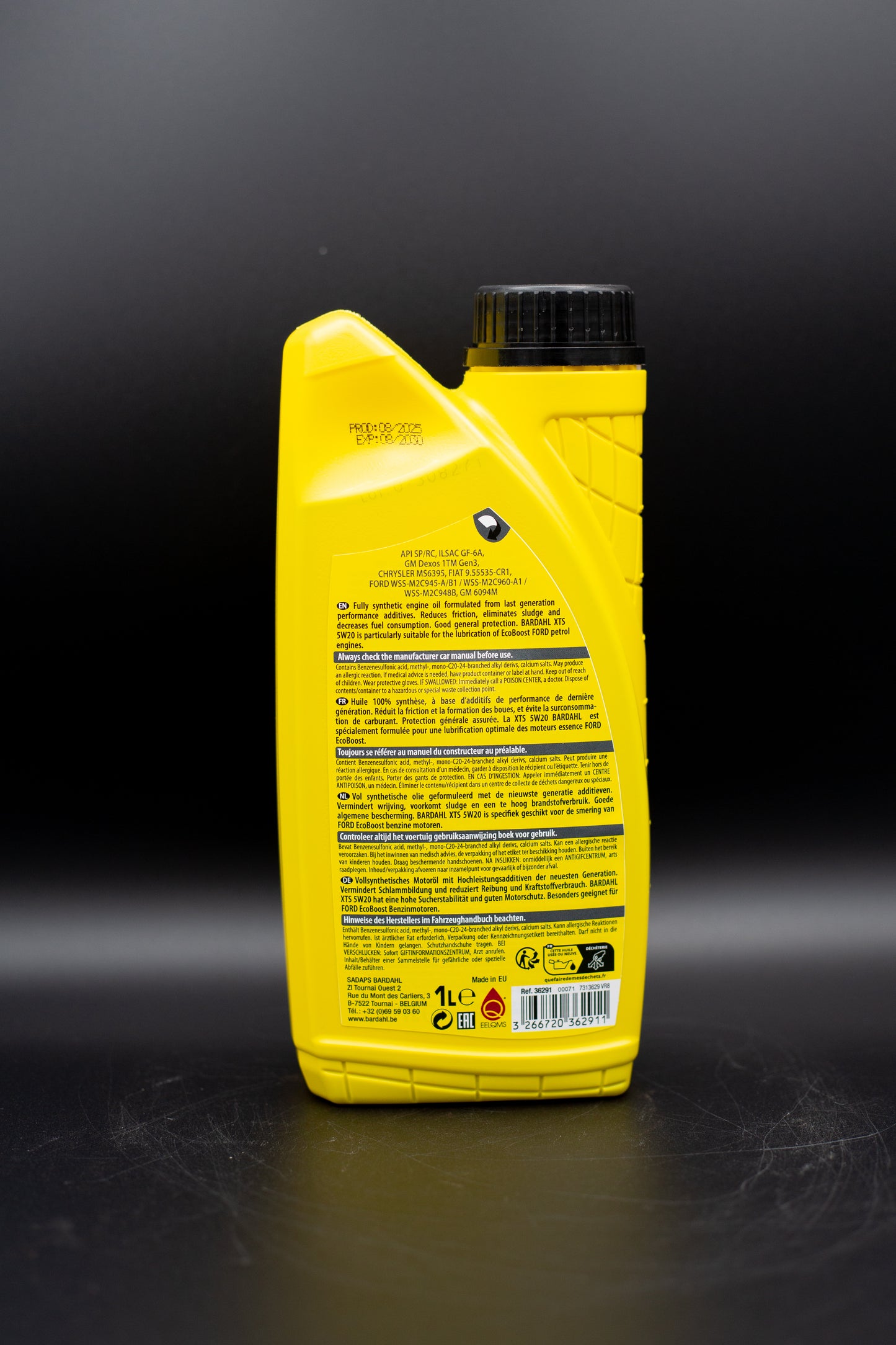 Bardahl XTS 5W20 - 100% Synthetic Engine Oil