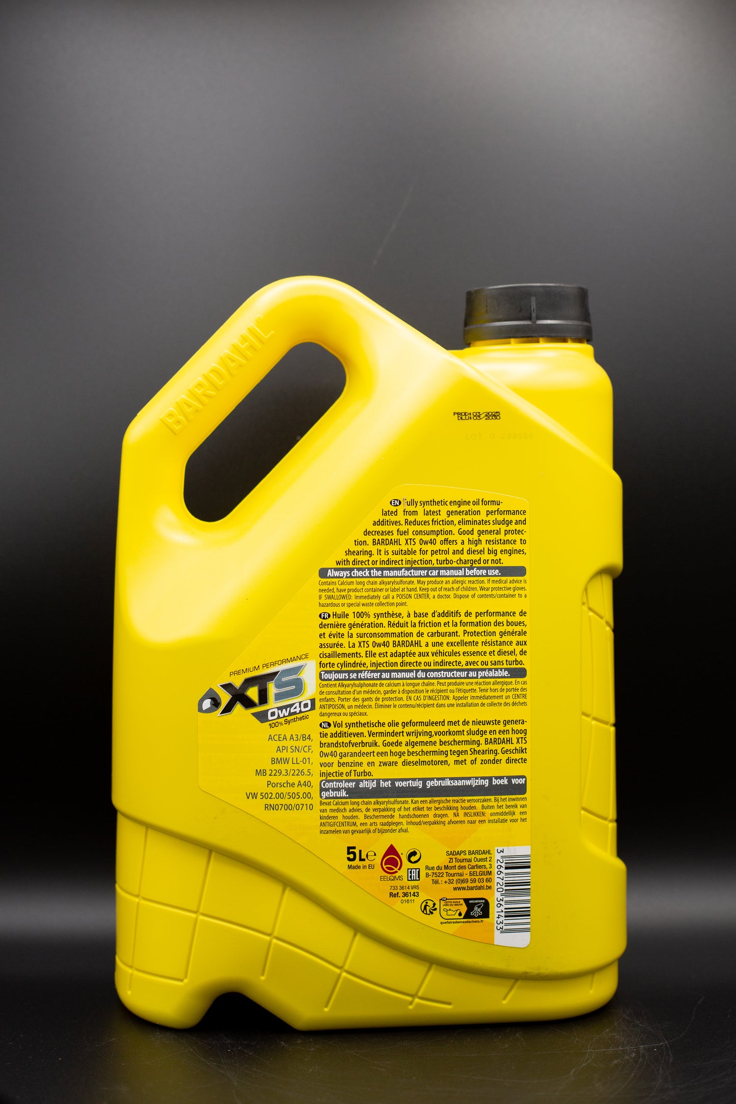 XTS OW40 - 100% Synthetic Engine Oil