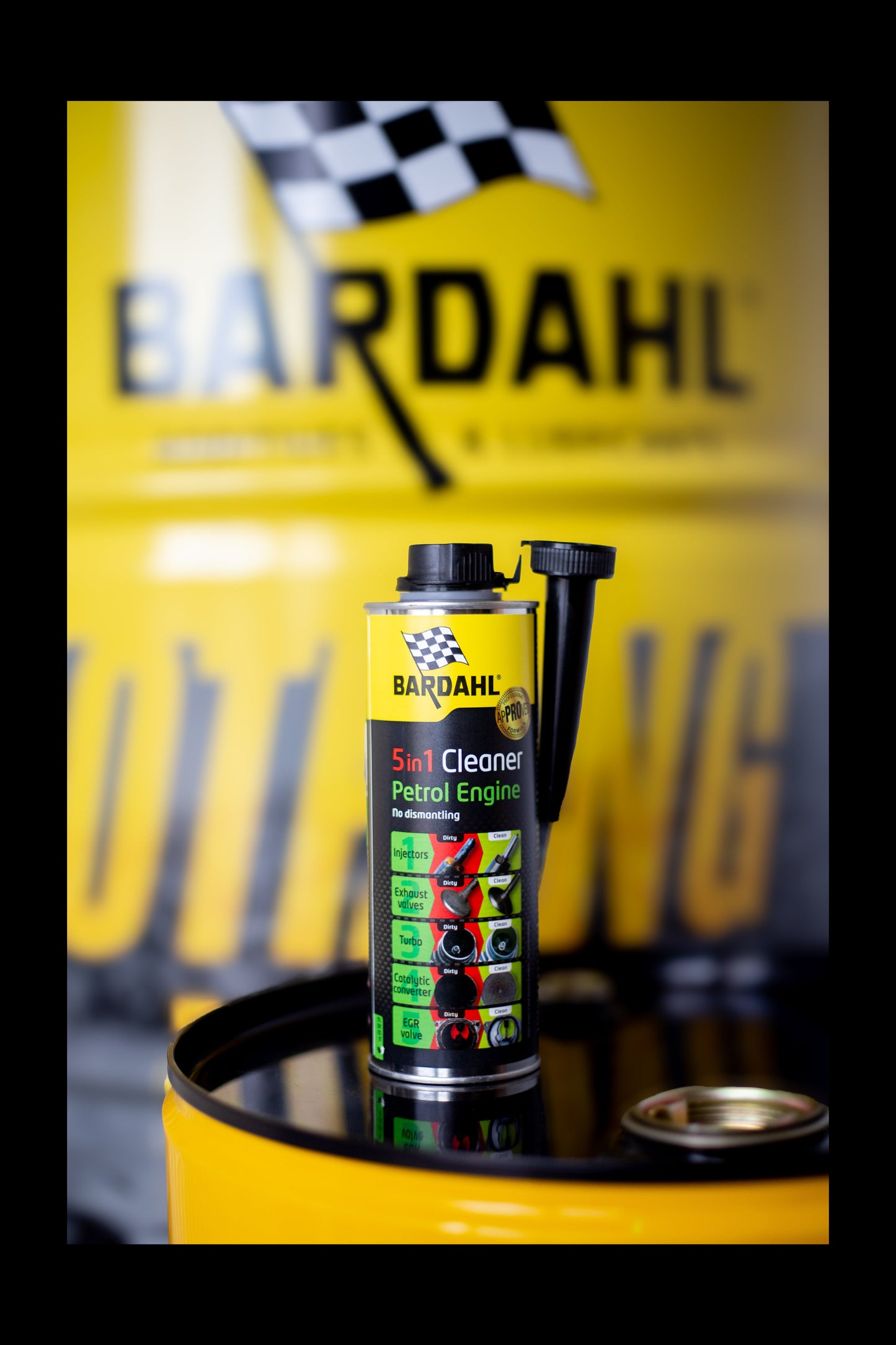 Bardahl 5in1 Cleaner Petrol Engine 500ml