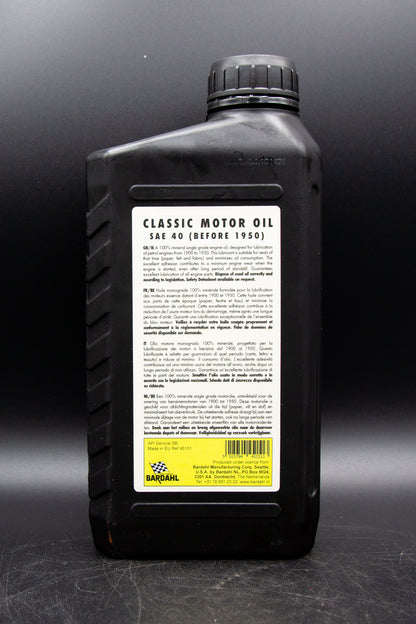 Classic Motor Oil SAE 40 1L