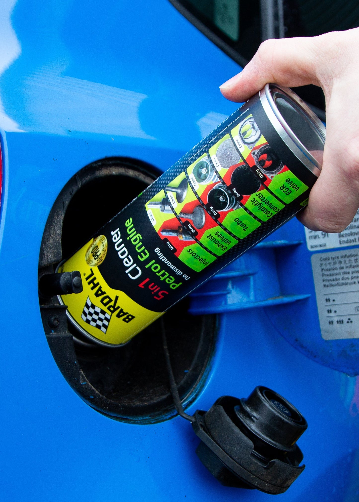 Bardahl 5in1 Cleaner Petrol Engine 500ml