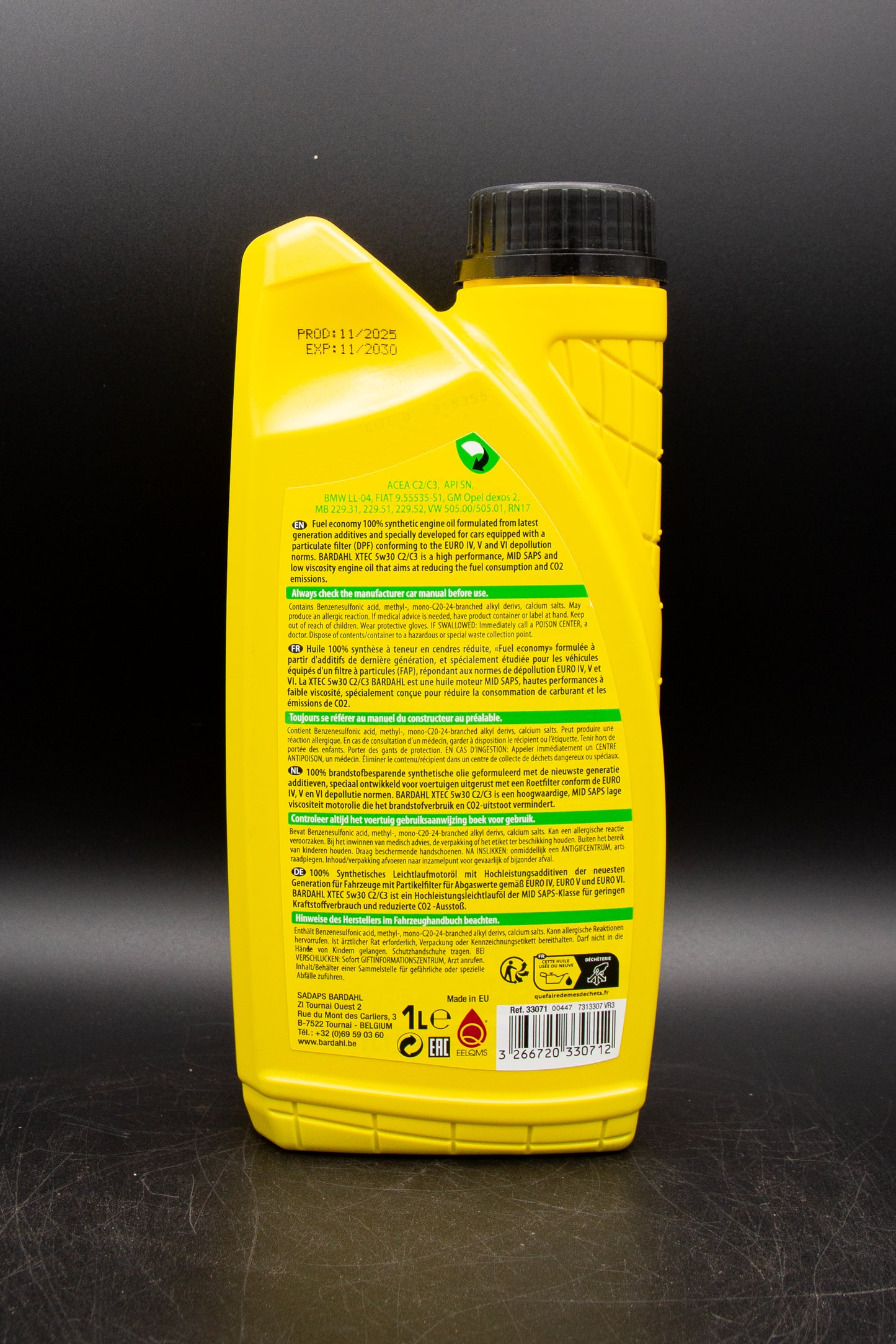 XTEC 5W30 C2/C3 Synthetic engine oil