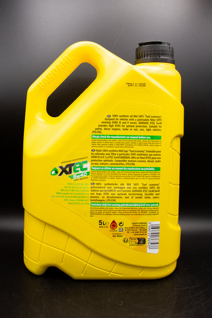 XTEC 5W40 C3 Synthetic engine oil