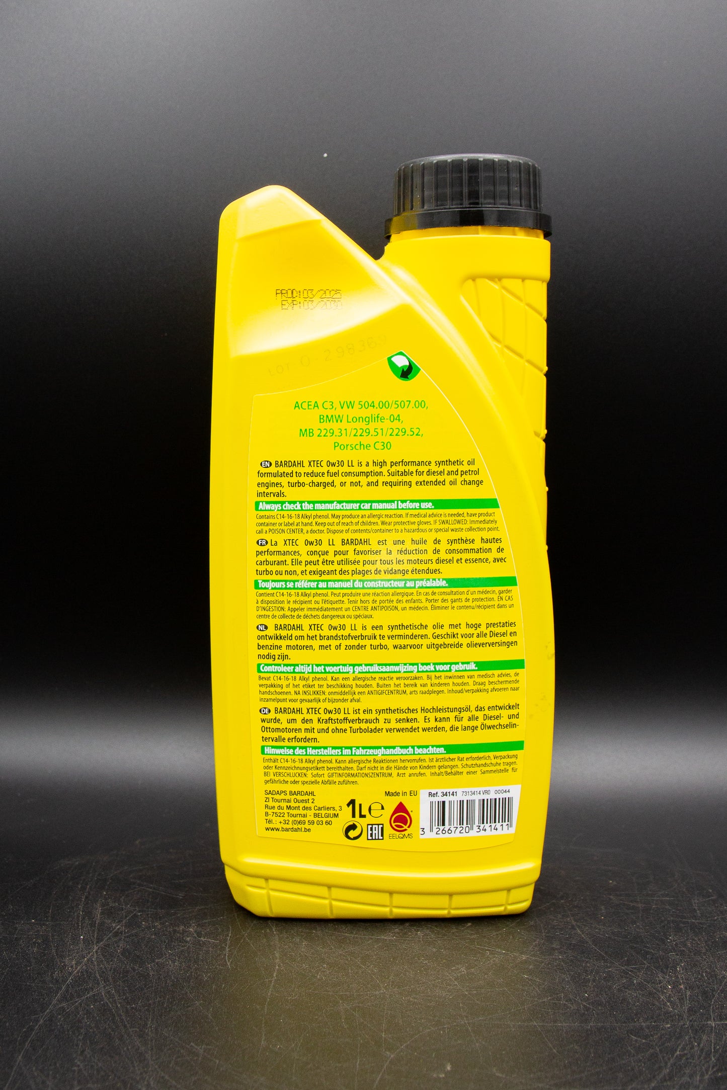 XTEC 0W30 LL Synthetic engine oil